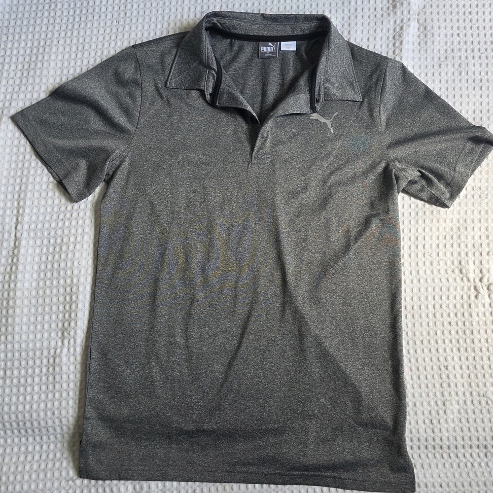 5/25$ Puma Kids Gray Polo Shirt